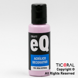 ACRIL.DECOR.EQ 709 ROSA VICTORIA 50ML X 1